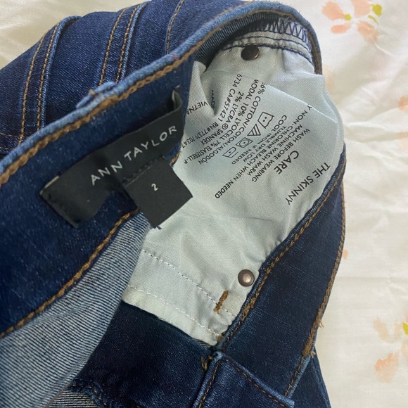 Ann Taylor The Skinny jeans denim stretch - Picture 4 of 4